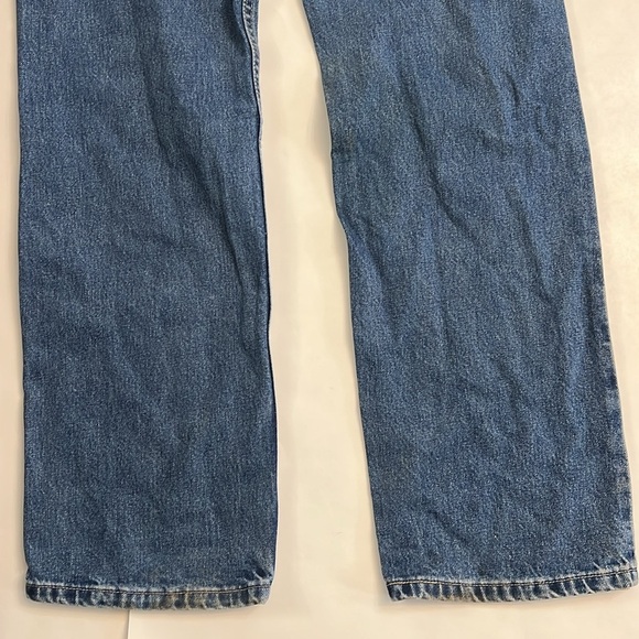SILVERTAB LEVIS VINTAGE Y2K BLUE STRAIGHT LEG JEANS SIZE 25 - Picture 3 of 16